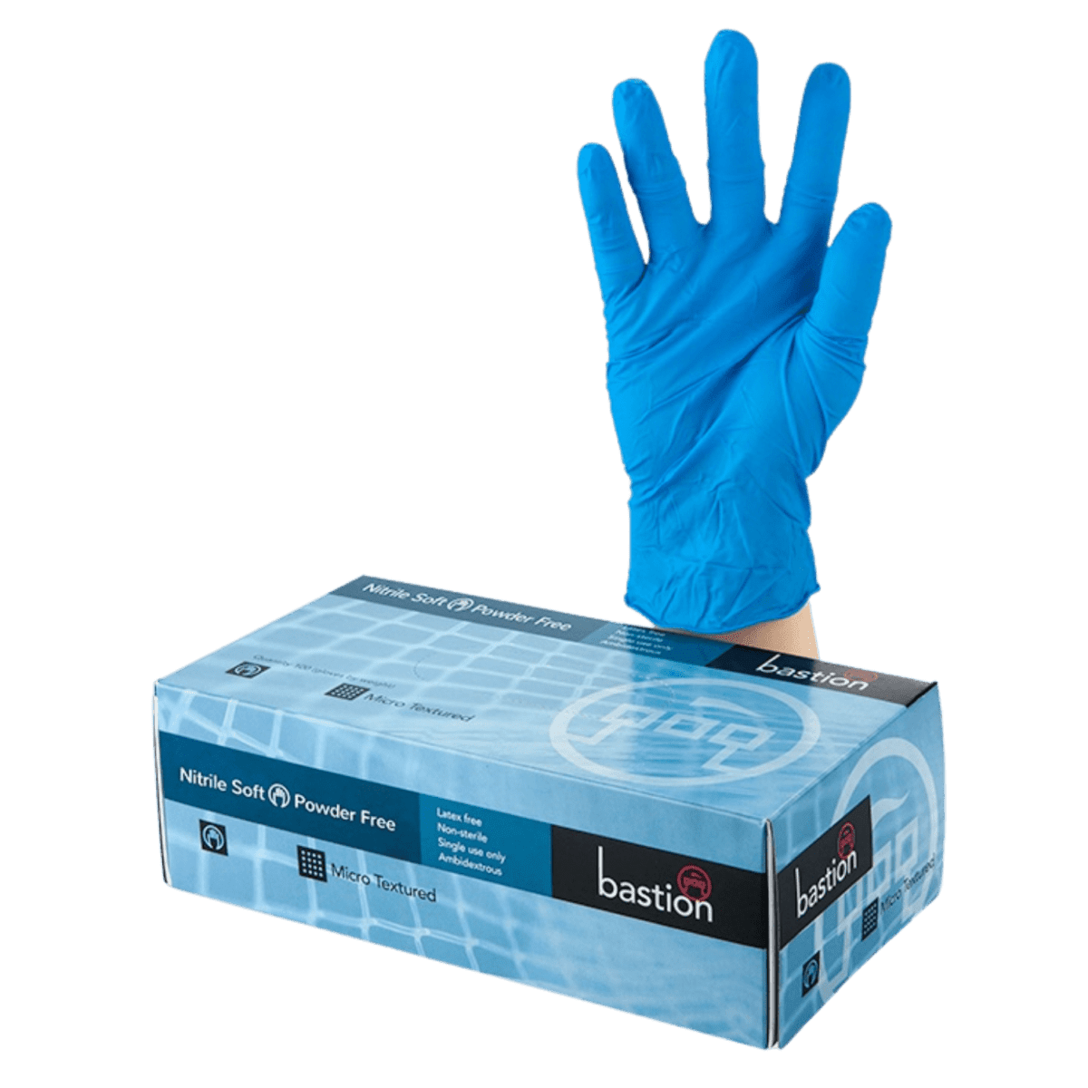 Nitrile gloves range