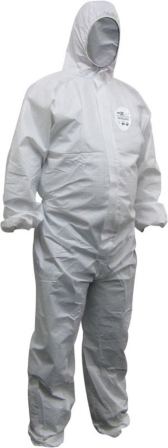 White SMS Type 5/6 Disposable Coveralls